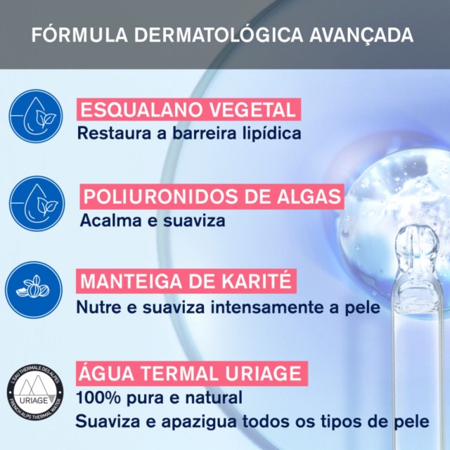 Uriage Tolederm Control Cuidado Rico Apaziguante - 40ml Uriage Tolederm Control Cuidado Rico Apaziguante - 40ml