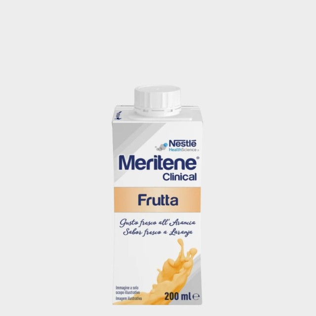 Nestlé Meritene Clinical Frutta Laranja 200ml | Suplemento Hipercalórico Sem Fibra Nestlé Meritene Clinical Frutta Laranja 200ml | Suplemento Hipercalórico Sem Fibra