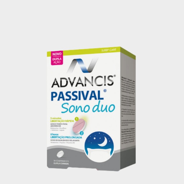 Advancis Passival Sono Duo (x30 comprimidos) Advancis Passival Sono Duo (x30 comprimidos)