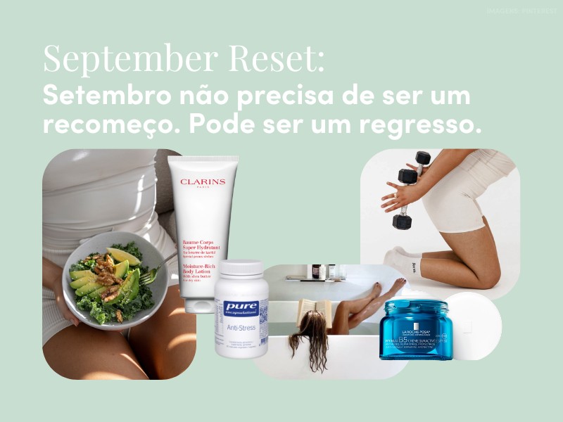 Setembro não precisa de ser um recomeço. Pode ser um regresso. Setembro não precisa de ser um recomeço. Pode ser um regresso.