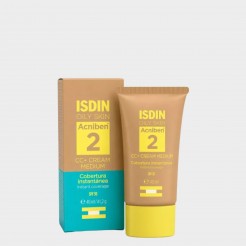 Isdin Acniben Oily Skin 2 CC+ Cream Medium 40ml Isdin Acniben Oily Skin 2 CC+ Cream Medium 40ml