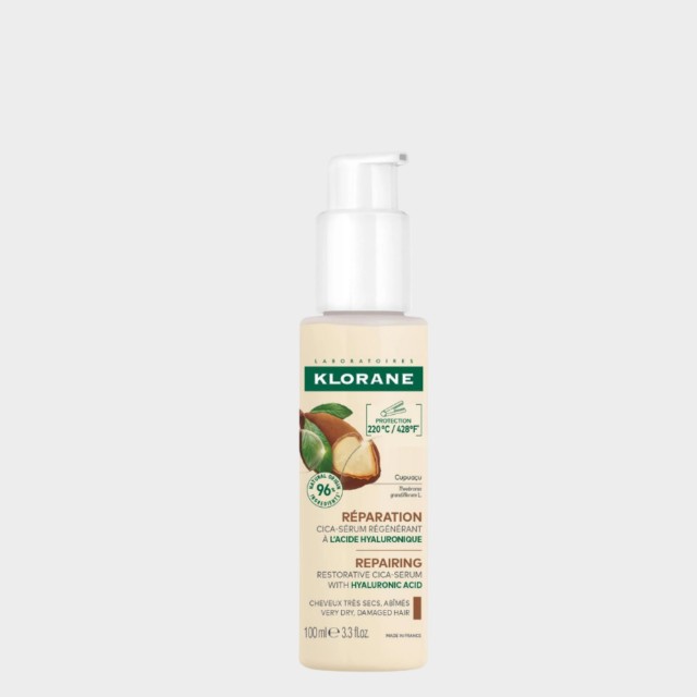 Klorane Cica-Sérum Reparador com Cupuaçu BIO 100ml | Termoprotetor Klorane Cica-Sérum Reparador com Cupuaçu BIO 100ml | Termoprotetor