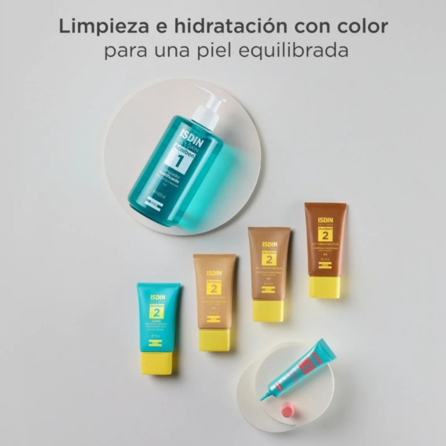 Isdin Acniben CC+ Cream Light SPF30 40ml | Pele Oleosa e com Tend�ncia Acneica