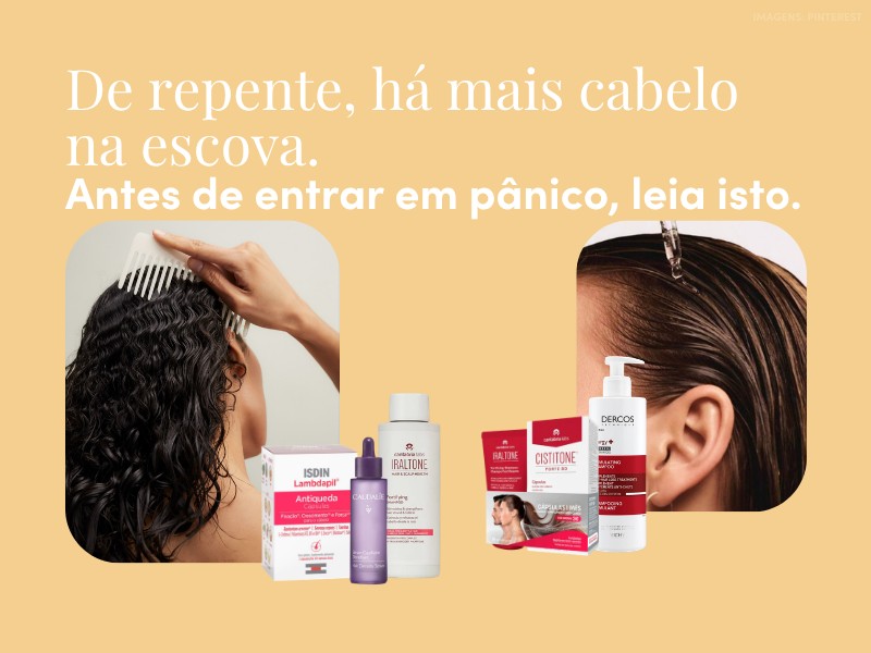De repente, há mais cabelo na escova De repente, há mais cabelo na escova