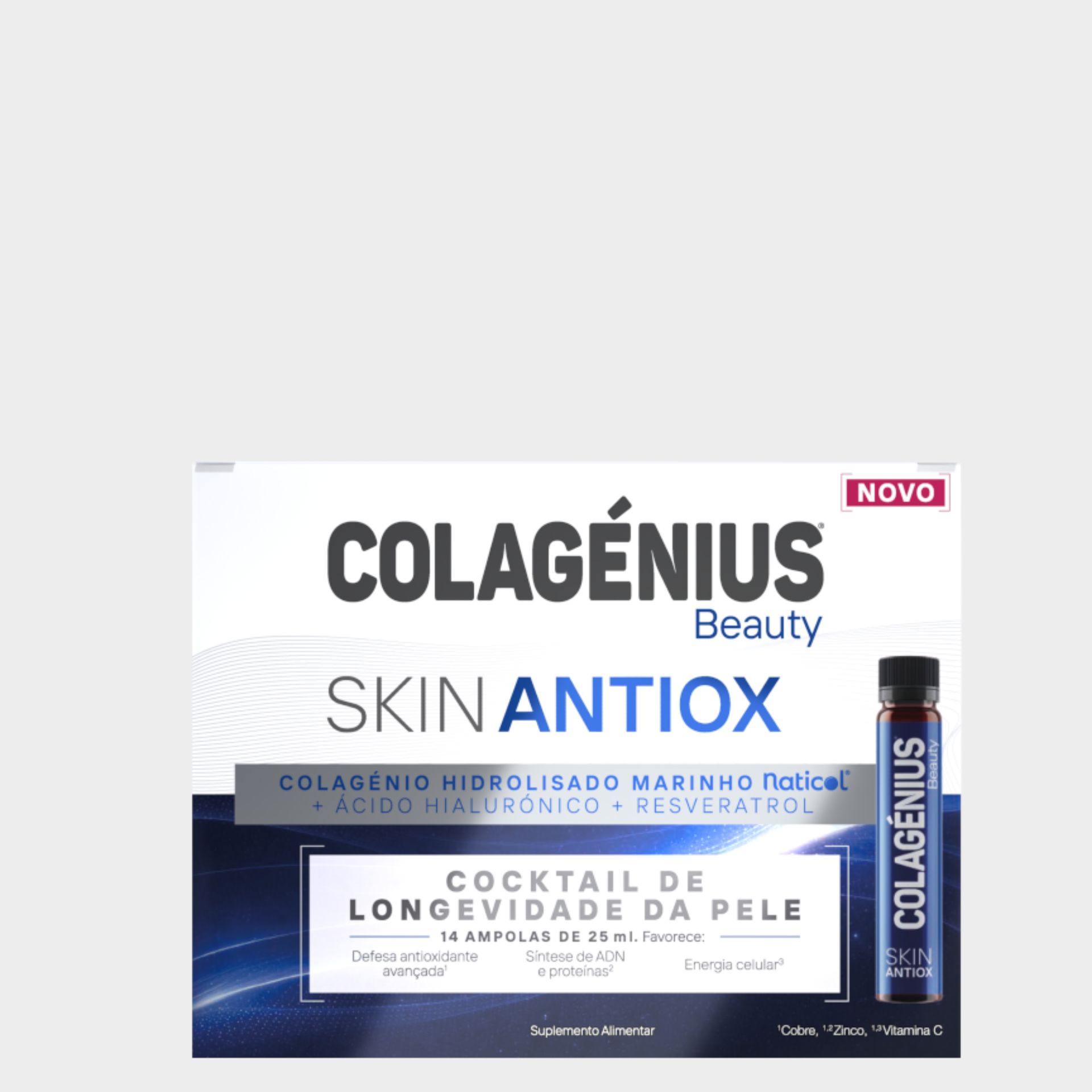 Colagenius Beauty Skinantiox - 25ml (x14 ampolas)