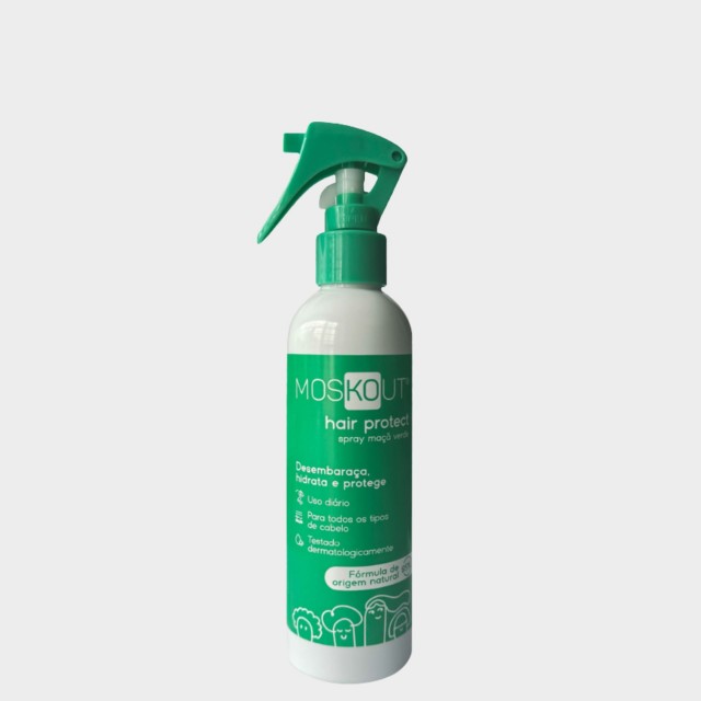 Moskout Hair Protect Spray Ma�� Verde 250ml | Prote��o Contra Piolhos