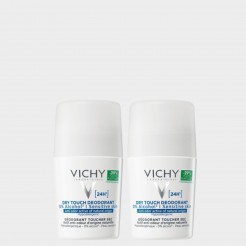 Vichy Pack Desodorizante Roll-On 24H Toque Seco 2x50ml | Pele Sens�vel