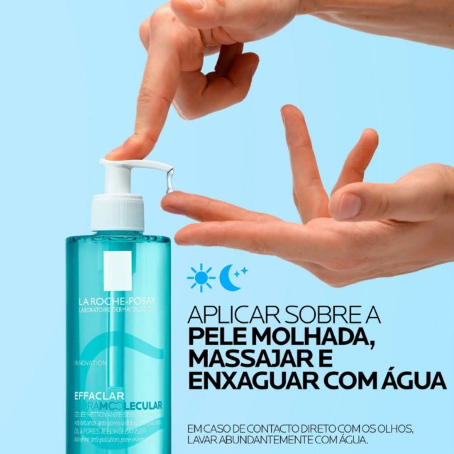 La Roche Posay Effaclar Supramolecular Gel Limpeza 400Ml La Roche Posay Effaclar Supramolecular Gel Limpeza 400Ml