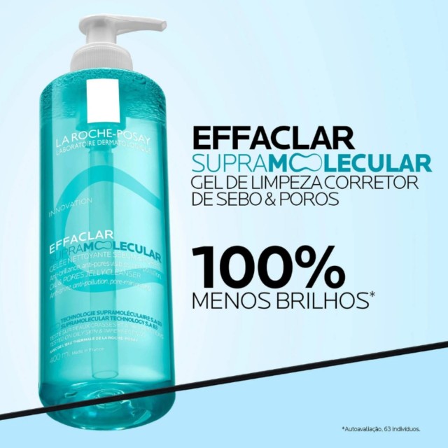 La Roche Posay Effaclar Supramolecular Gel Limpeza 400Ml La Roche Posay Effaclar Supramolecular Gel Limpeza 400Ml