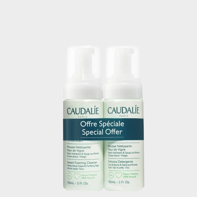 Caudalie Vinoclean Espuma de Limpeza 150ml Duo Pack Caudalie Vinoclean Espuma de Limpeza 150ml Duo Pack